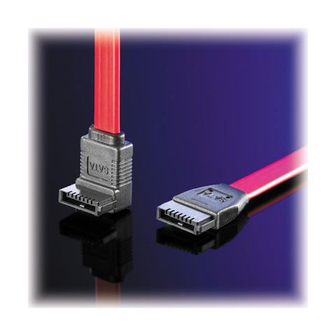 Internal SATA 3.0 Gbit / s Cable, angled 0.5 m - Foto 1